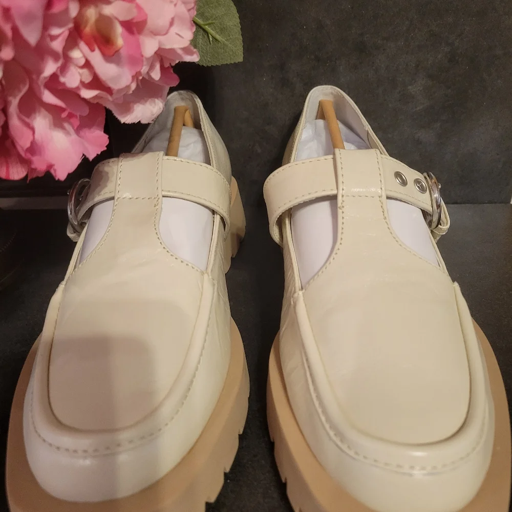 NWT Dolce Vita Ebbie Mary Jane Loafer - Picture 5 of 8